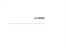 Tablet Screenshot of lamadia.it